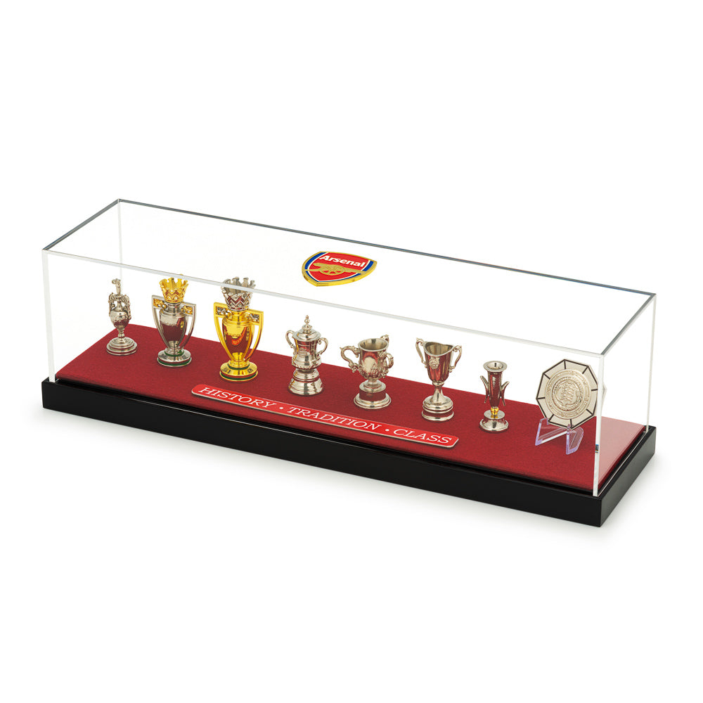 Arsenal Football Club Trophy Collection - Display Case