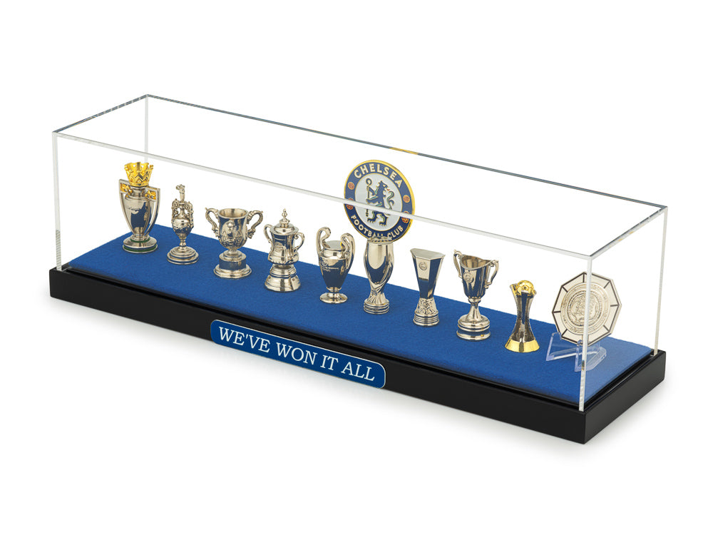 Chelsea Football Club Trophy Collection Display Case