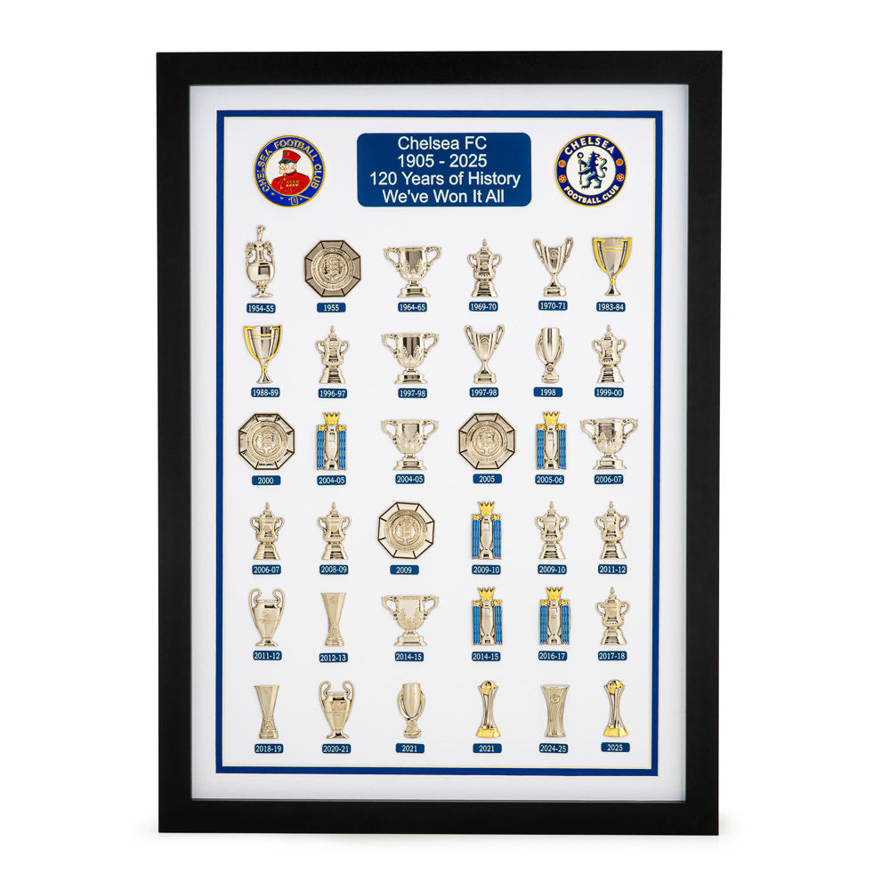 Chelsea Football Club Complete Trophy Collection
