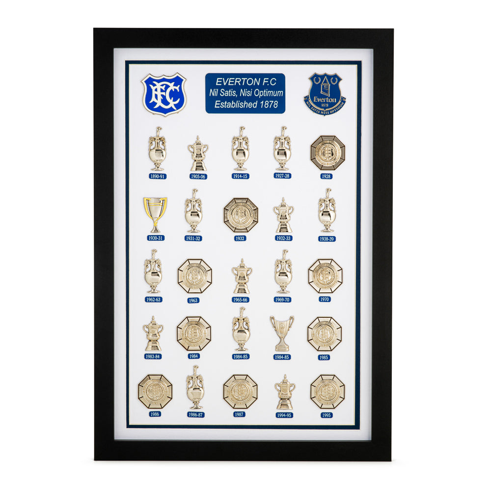 Everton FC Complete Trophy Collection