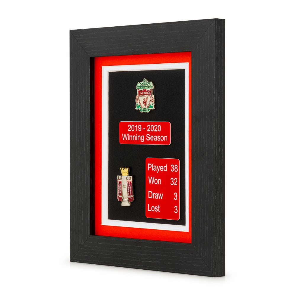 Liverpool Football Club 2025 Winning Season Mini Frame