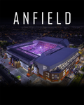 Liverpool Anfield Stadium At Night Framed Artwork