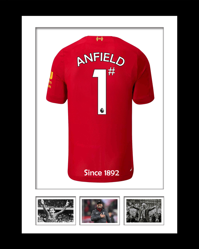 Liverpool Shirt Number 1 Dad Framed Artwork