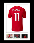 Liverpool Salah Shirt Frames Artwork