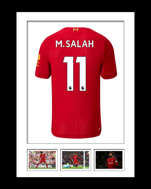 Liverpool Salah Shirt Frames Artwork