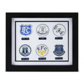 Framed Crest History Everton