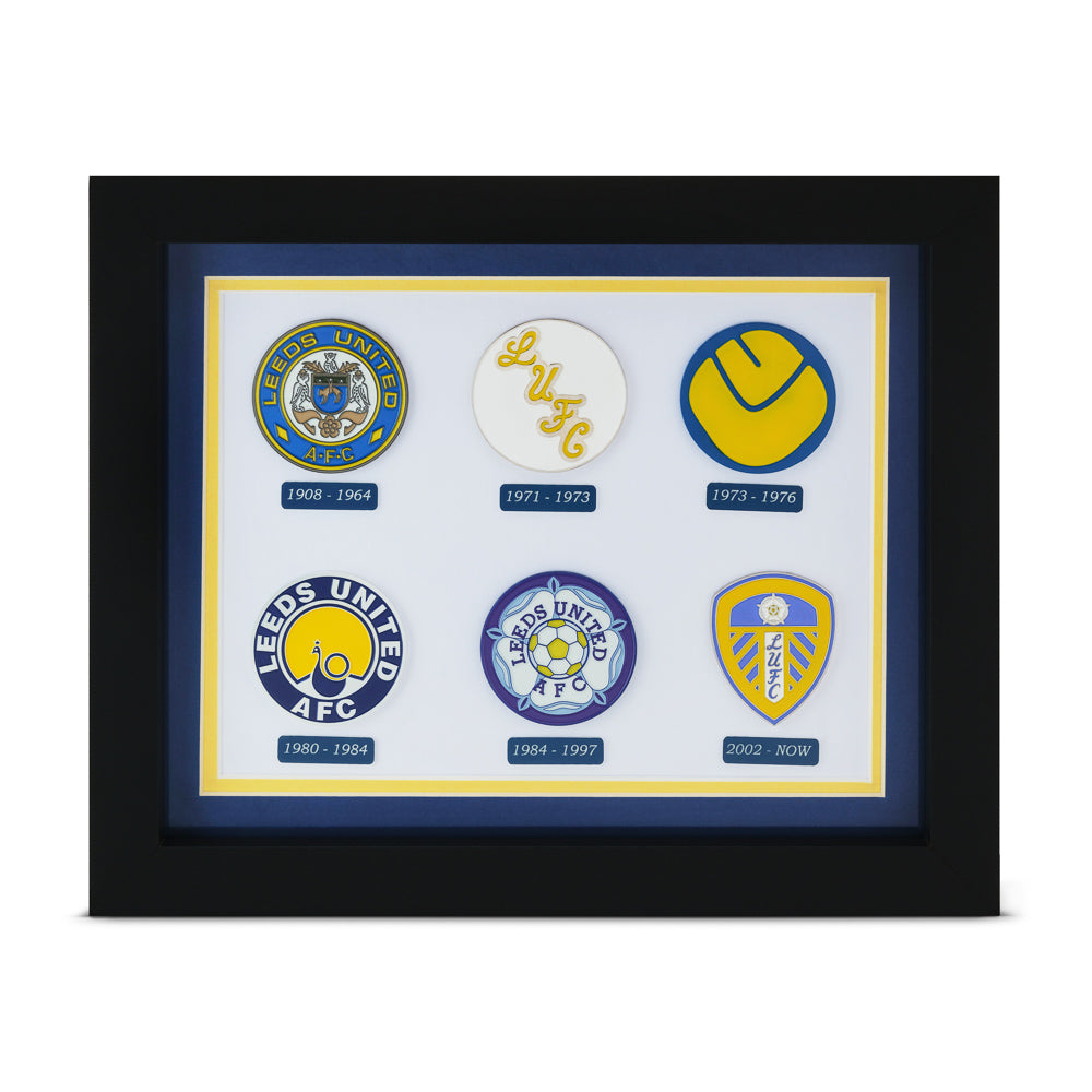 Framed Leeds Crest History