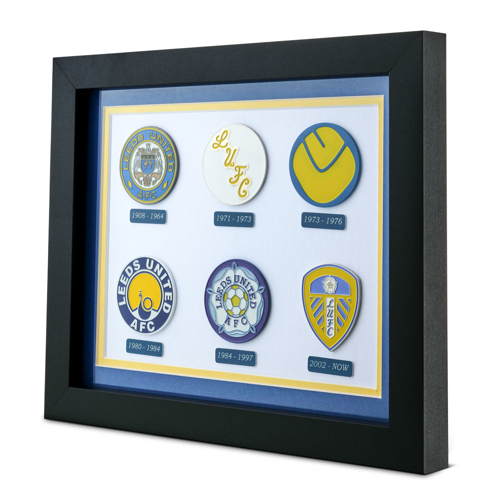 Framed Leeds Crest History