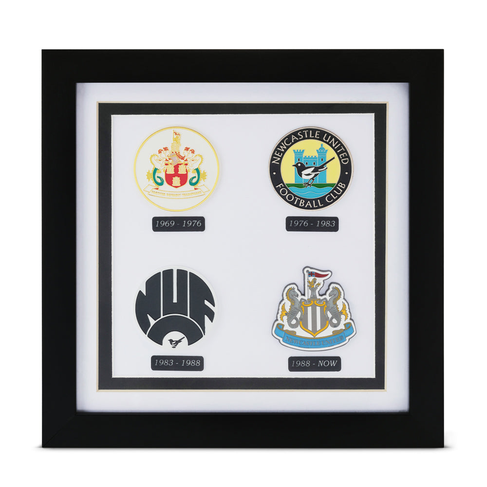 Framed Newcastle Crest History