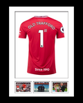 Manchester United Old Trafford Shirt Framed Artwork