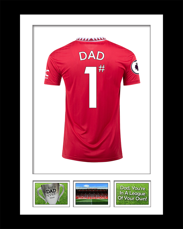 Manchester United Number 1 Dad Shirt Framed Artwork