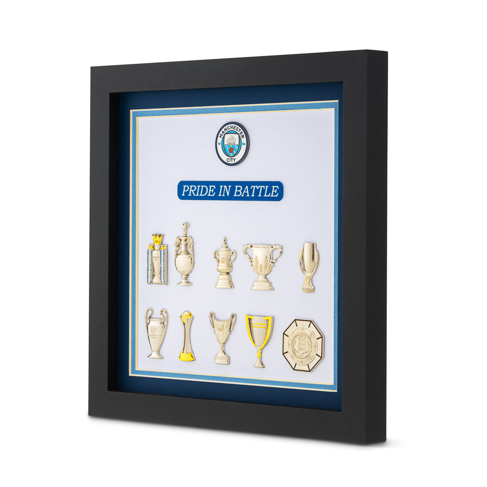 Manchester City Trophy Collection Wall Art