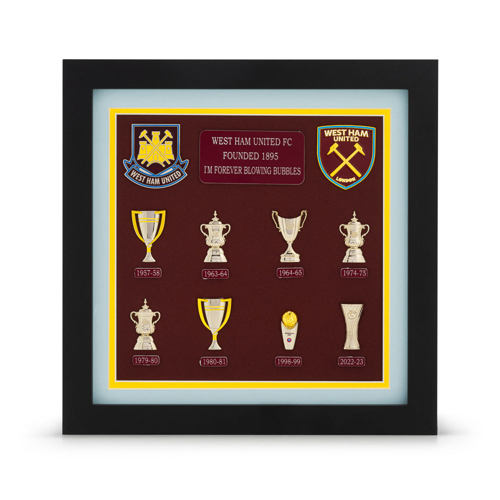West Ham United Trophy Collection Wall Art