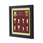 West Ham United Trophy Collection Wall Art